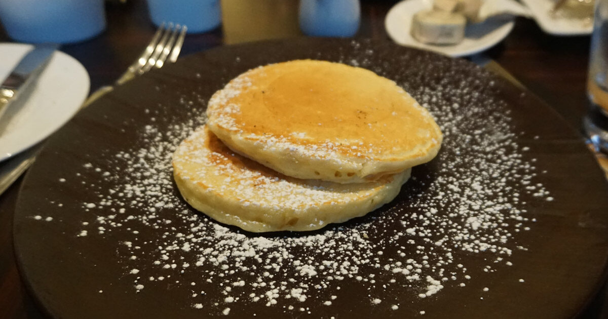 サボイ朝食パンケーキ